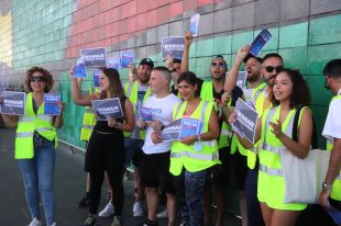 La vuitena jornada de vaga a Ryanair acaba amb sis retards a Girona