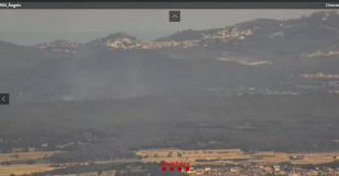 Estabilitzat un incendi agrícola a Pals