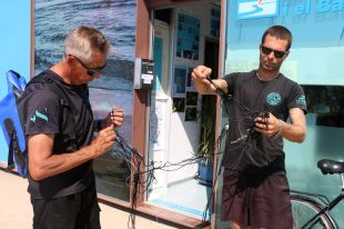 Localitzen centenars de metres de palangre a les Illes Medes de pescadors furtius