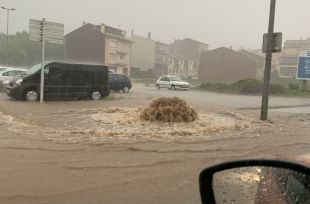 Una tempesta deixa registres torrencials a la Garrotxa i l'Alt Empordà