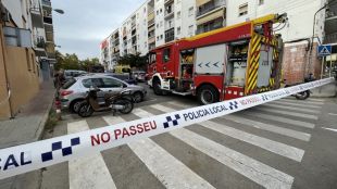 Crema l'habitació d'un pis buit a Blanes