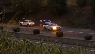 Una conductora que circulava contra direcció a l'A-26 provoca un accident a Montagut
