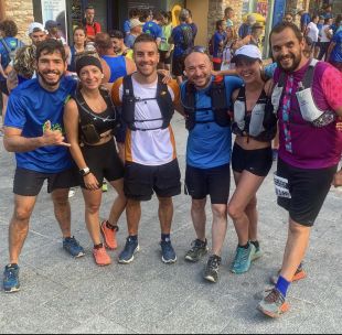 Un equip de l'Oncotrail organitza una tarda de sortejos i música a Regencós per recaptar fons
