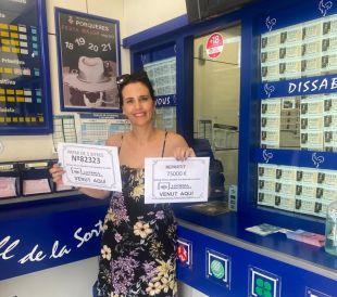 El Gall de la Sort de Porqueres reparteix 75.000 euros de la Loteria Nacional