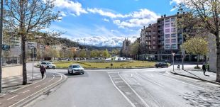 Girona asfaltarà dissabte la rotonda de Països Catalans que es va esfondrar