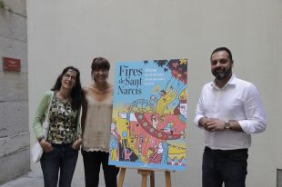 Girona presenta el cartell de les Fires de Sant Narcís 2022 fet per Teresa Calbó