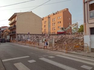Reprenen aquest gener l'enderroc al carrer Universitat de Montpeller de Girona