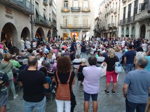 Girona Vota posa punt i final a 259 dies concentrant-se amb una crida a la unitat independentista