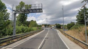 Trànsit repararà el radar de tram de la C-65 a Cassà després de 14 mesos inoperatiu