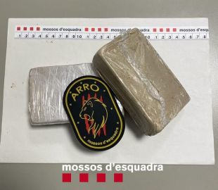 Dos detinguts a Pont de Molins que transportaven uns 30.000 euros en heroïna