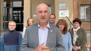 El rector de la UdG visita a l'hospital els ferits en l'explosió durant la Nit de la Recerca