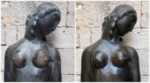 Girona restaura les escultures de Fidel Aguilar i de Fuses i Viader