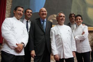 Adrià, Roca i Ruscalleda reten homenatge al 50è aniversari del Motel Empordà 