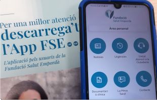 Una APP de la Fundació Salut Empordà fa un seguiment dels pacients d'urgències a distància