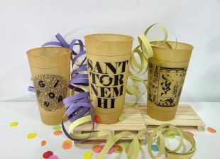 Els gots de les Fires de Sant Narcís de Girona seran 100% biodegradables