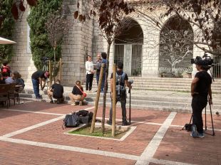 Cinc productores converteixen Figueres en un gran plató de cinema
