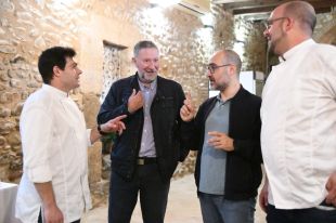 Edgar Quesada i Àngel Moya inauguren oficialment el restaurant A4MANS de Sarrià de Ter