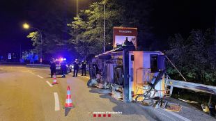 Detingut un conductor drogat i sense carnet que es va accidentar en autocaravana a Fogars de la Selva