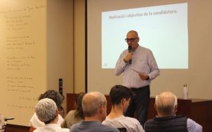 Joan Casalprim (ERC) oficialitza la seva candidatura com alcaldable per Santa Coloma de Farners