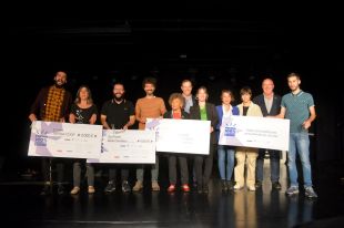 Olot entrega els guardons de la novena edició dels Premis 100% Emprenedors