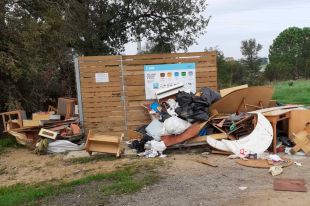 Denuncien un home per un abocament incontrolat a Llagostera