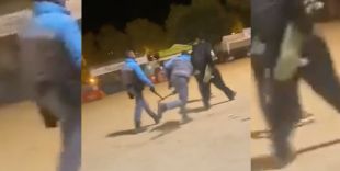 Els vigilants de seguretat de les barraques de Girona expulsen dos joves a cops de porra