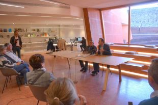 Joan Mercader dedica a Olot el poema ‘Volcans adormits'