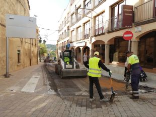 Calonge i Sant Antoni acaba l'asfaltatge de setze carrers