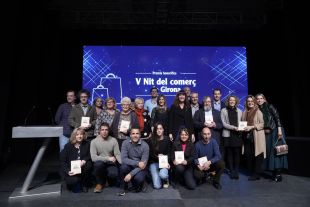La 5ena Nit del Comerç de Girona guardona les associacions de comerciants