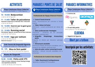Figueres acull una jornada de salut en motiu de la Marató de TV3