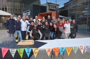 El Mercat d'Olot celebra el 8è aniversari amb 20 parades instal·lades