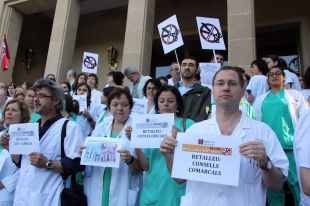 Els metges del Trueta amenacen amb fer vaga a la tardor si persisteixen les retallades 