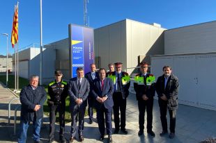 Elena anuncia que Interior ampliarà la comissaria compartida de Banyoles amb mòduls durant el 2023