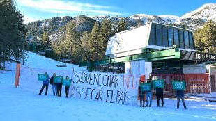Aturades parcials a les estacions de la Molina, Espot Esquí i Port Ainé per la vaga de treballadors