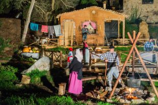 El Pessebre Vivent de Castell d'Aro arriba a la 63a edició amb més de 400 figurants