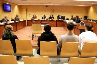 Jutgen quatre acusats pels disturbis a Girona durant les protestes per l'empresonament de Hasél