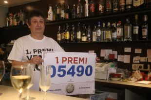 L'administrador de loteria de Platja d'Aro que ha venut la grossa: ''No sabem a qui però estem contents''