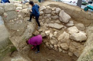 Troben unes termes de finals del segle I aC a la vil·la romana del Collet de Sant Antoni de Calonge