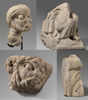 El MNAC adquireix quatre fragments de la portalada romànica de Sant Pere de Rodes