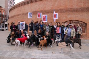 La concentració del PACMA només aplega una vintena de persones a Girona