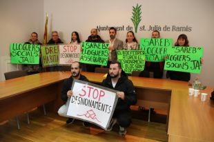 Sant Julià de Ramis intervindrà per intentar aturar el desnonament de dotze famílies