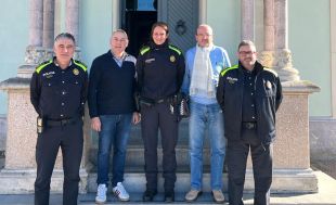 Pren possessió la nova caporala de la Policia Local de Cassà de la Selva