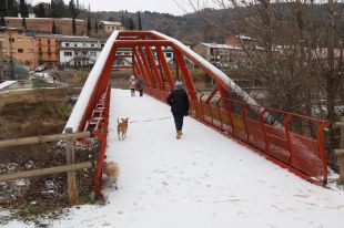 Es registren tímides nevades arran de mar al Baix Empordà i punts de la Selva interior