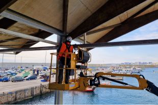 Ports inverteix 1,6 MEUR en reparar i urbanitzar el moll de ribera del port de Blanes