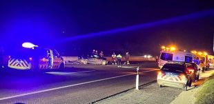Un mort i quatre ferits en un xoc entre cinc turismes, un contra direcció, a l'AP-7 a Bàscara