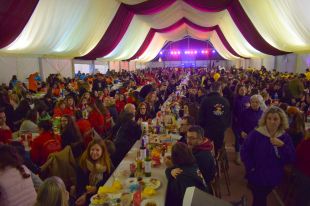 El Sopar de Colles de Sant Feliu de Guíxols enceta el Carnaval 2023