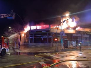 La investigació determina que l'incendi a l'entrada sud de Girona es va originar a l'ETG