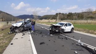 El Govern posarà un tercer carril per reduir els accidents en diverses carreteres gironines