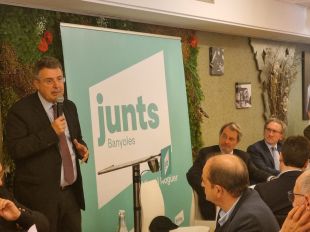 Miquel Noguer reuneix 120 empresaris en un dinar amb Mas i Giró a Banyoles