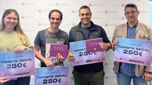 Setze premiats amb targetes regal de 250 euros a l’Espai Gironès 